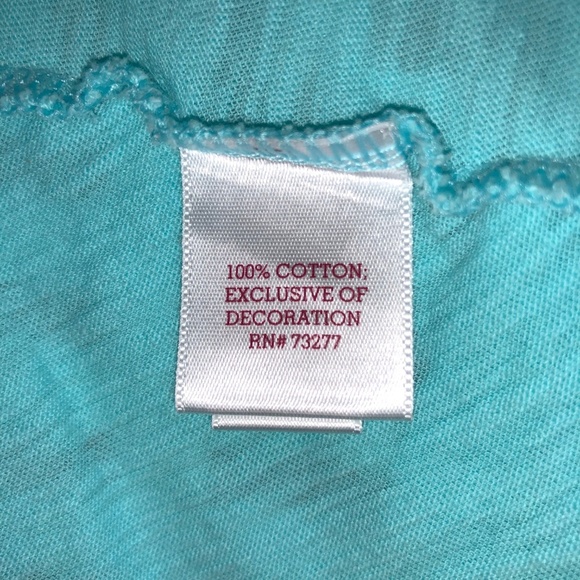 Casual Teal Racerback Tank S - Picture 4 of 6